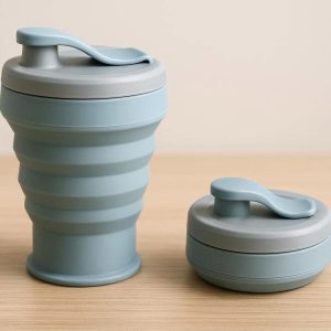 7 Lightweight Folding Travel Bottle Food Grade Silicone Leakproof Water Cup Compact Expandable Mug For Camping Hiking Gym Fitness